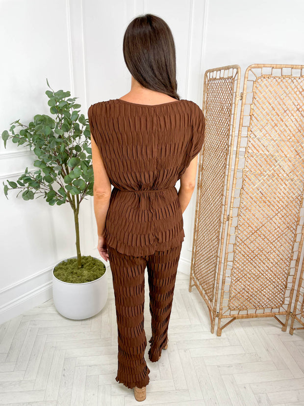 Mocha Two Piece Set