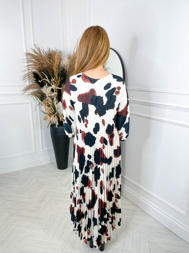 The Everyday Dress - Cow Print
