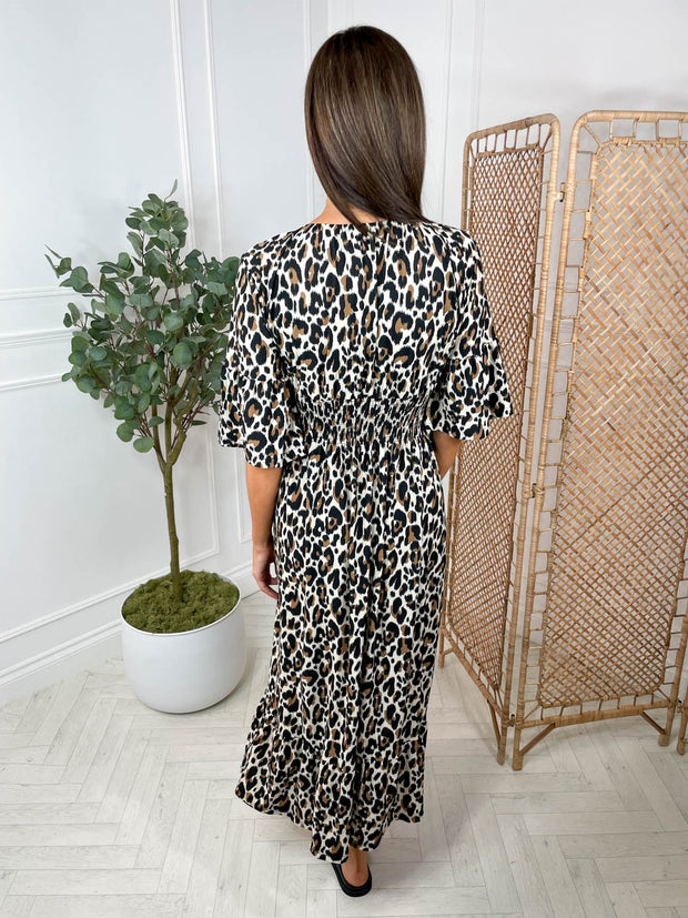 Kyra Dress Leopard - 2 Colours