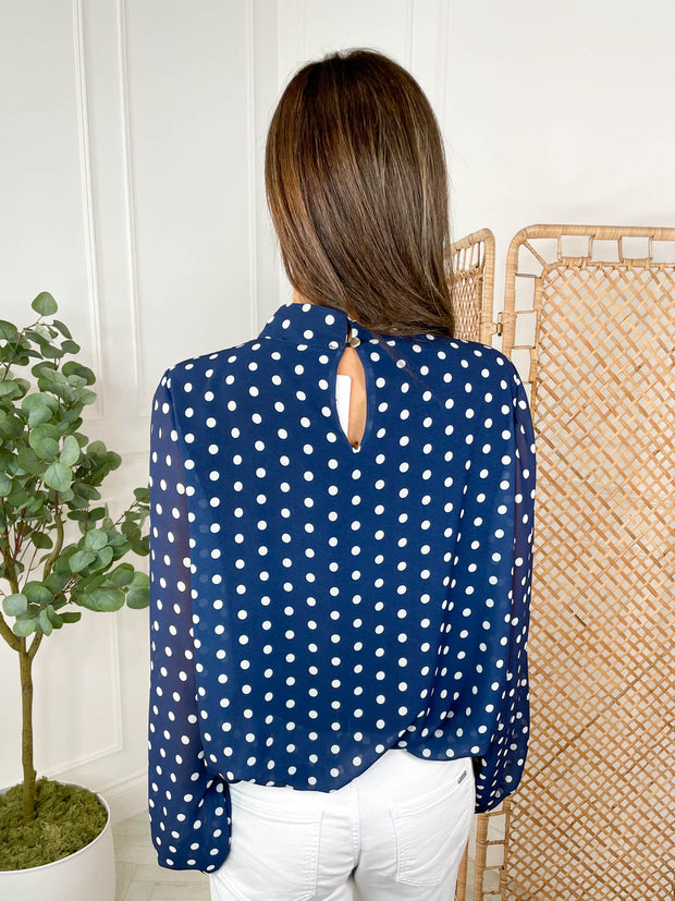 Pansy Blouse Polka - 2 Colours