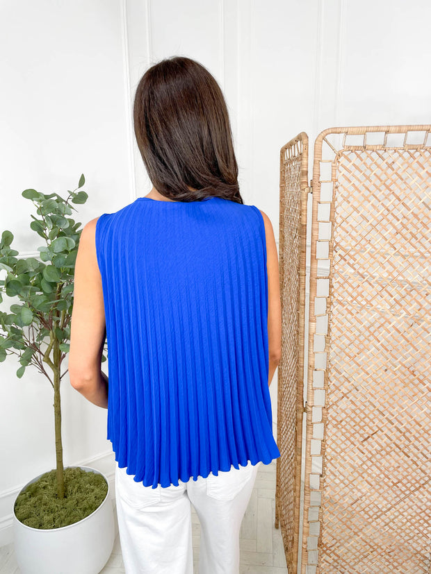 Daley Pleated Top -3 Colours