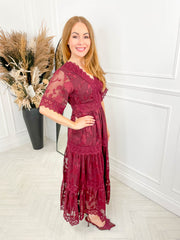 Olive Dress - Wine