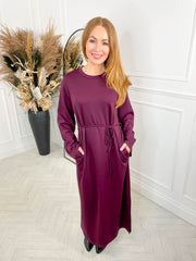 Emery Dress - Burgundy