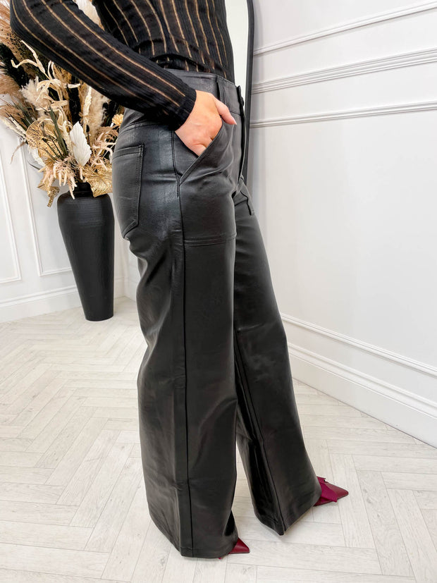 Jette Leather Jean
