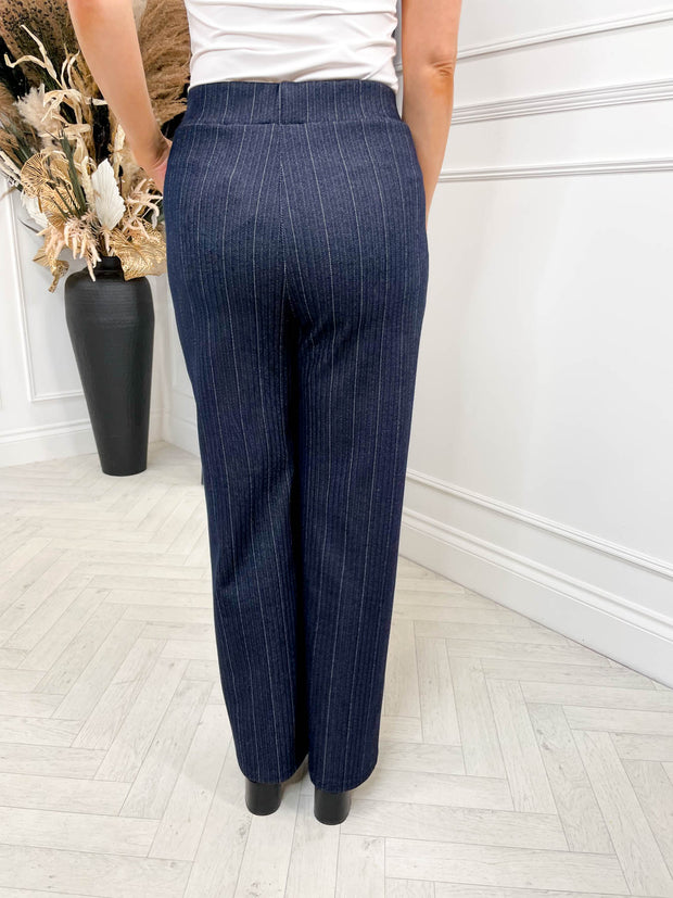 Magic Pant Wide Leg Pinstripe - 2 Colours
