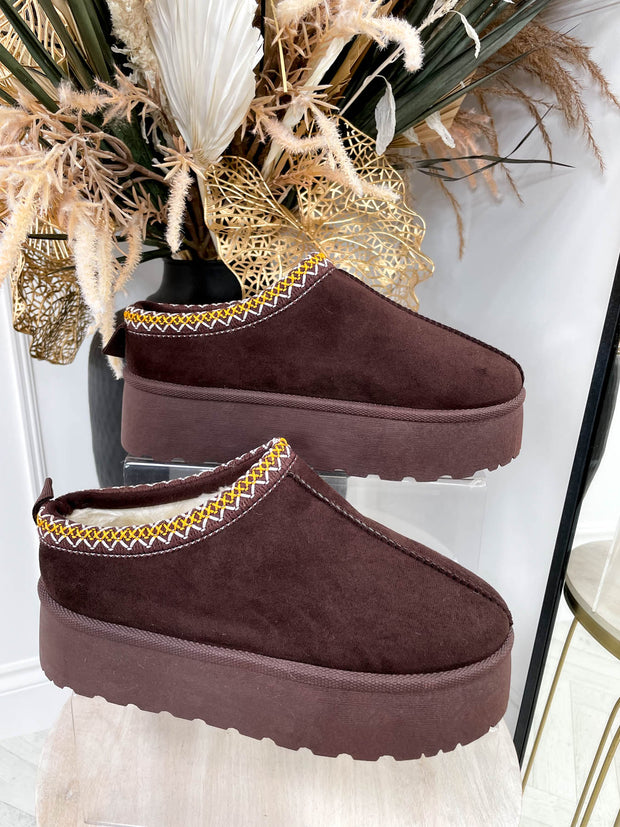 Una Platform Slide - Coffee