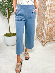Halle Culotte - Light Denim