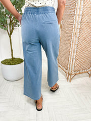 Halle Culotte - Light Denim
