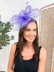 Poppy Fascinator - Lavender