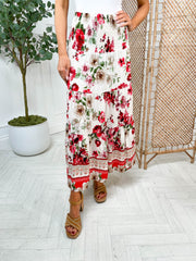 Poppy Floral Skirt