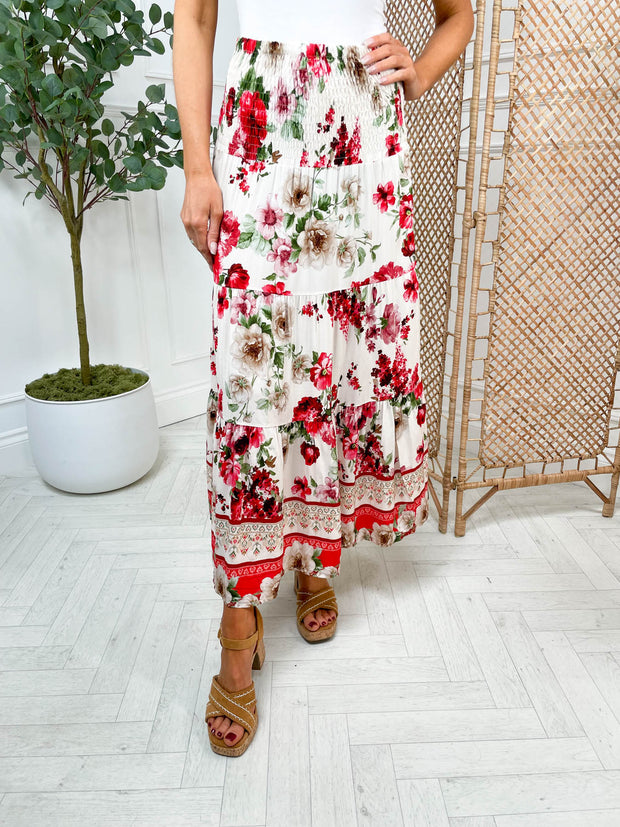 Poppy Floral Skirt