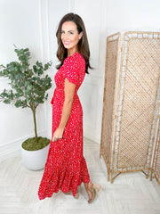 Micha Dress - Red Spot