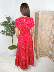 Micha Dress - Red Spot