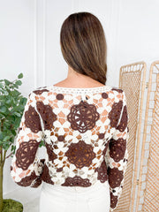 Aubrielle Crochet Top - 2 Colours