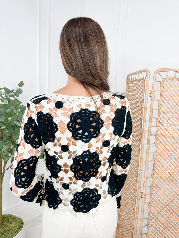 Aubrielle Crochet Top - 2 Colours