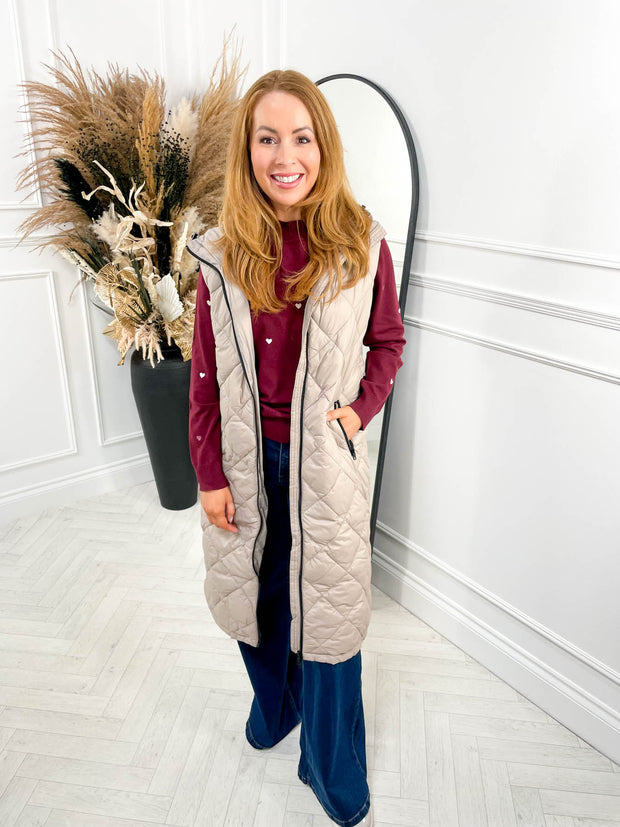 Coffee Run Gilet - Beige