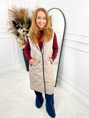Coffee Run Gilet - Beige