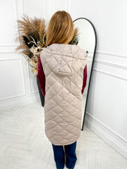 Coffee Run Gilet - Beige