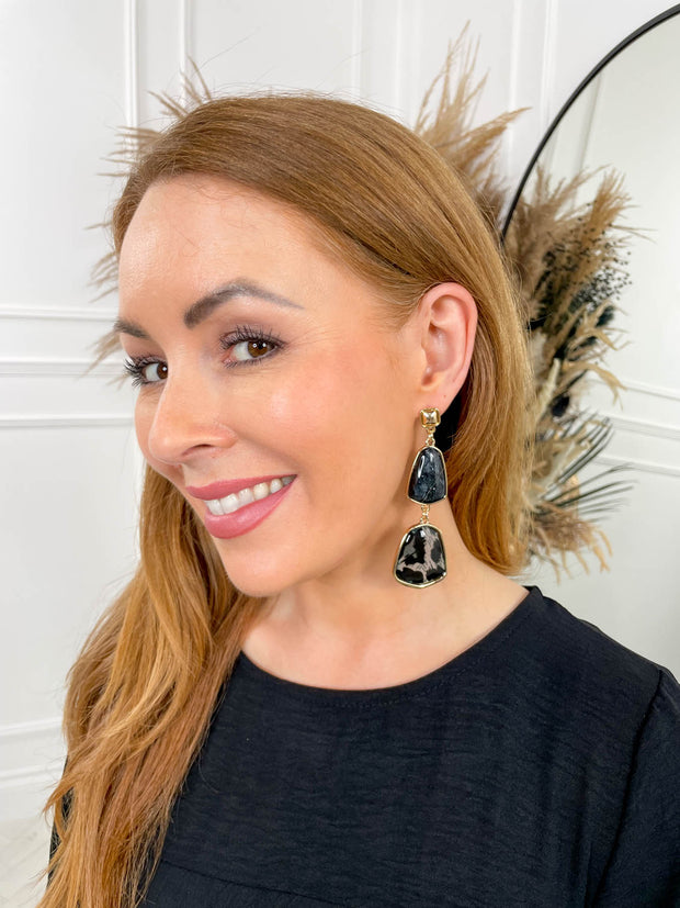 Esme Earrings- Black