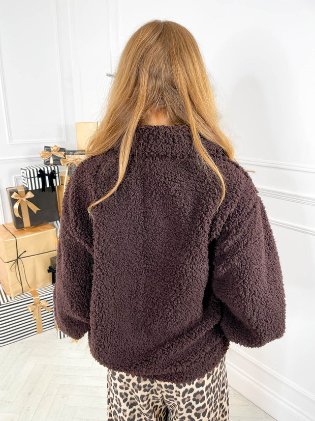 Teddy Fleece - Chocolate