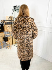 Wild Side Reversible Coat - Burgundy