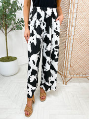 Clarabelle Trouser - Cow Print