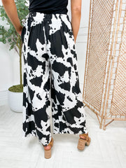 Clarabelle Trouser - Cow Print