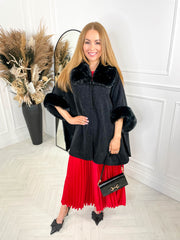 The Satin Everyday Dress - Red