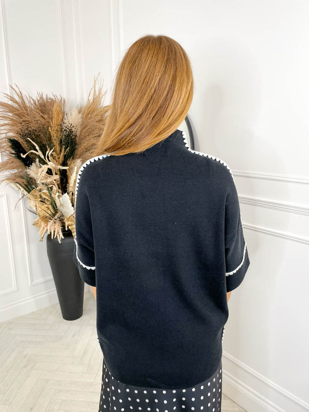 Rozanne Jumper -Black