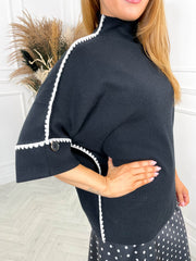 Rozanne Jumper -Black