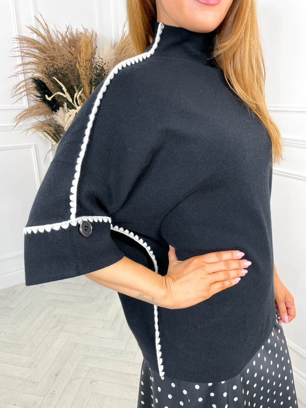 Rozanne Jumper -Black