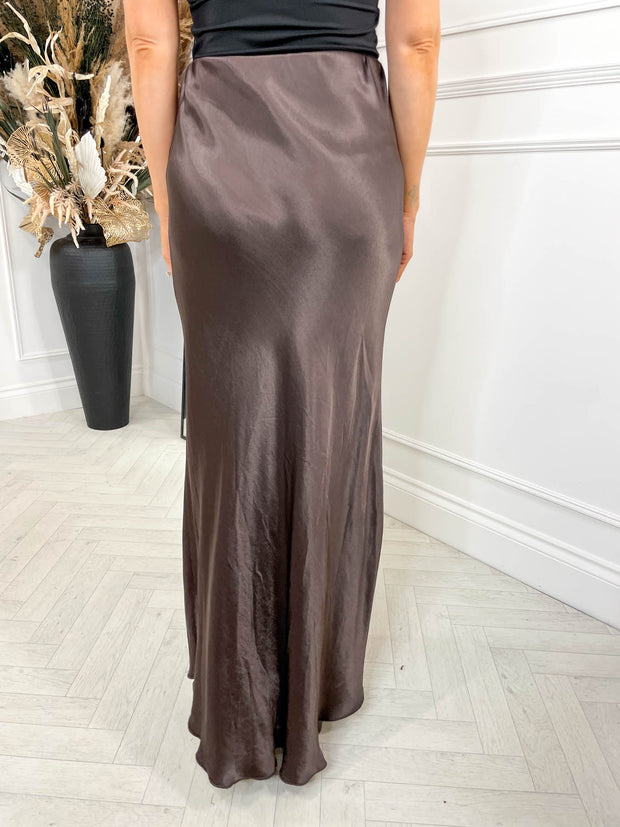 Vivienne Maxi Skirt - Chocolate