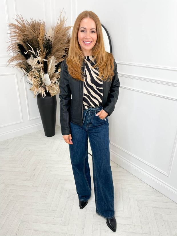 Pippa Knit - Zebra