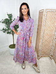 Serena Dress - Multi Animal