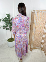 Serena Dress - Multi Animal
