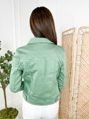 Donna Denim Jacket - Khaki
