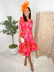 Nina Dress - Pink Floral