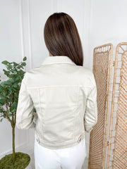 Donna Denim Jacket - Beige