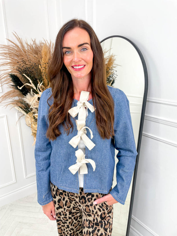 Hallie Denim Top