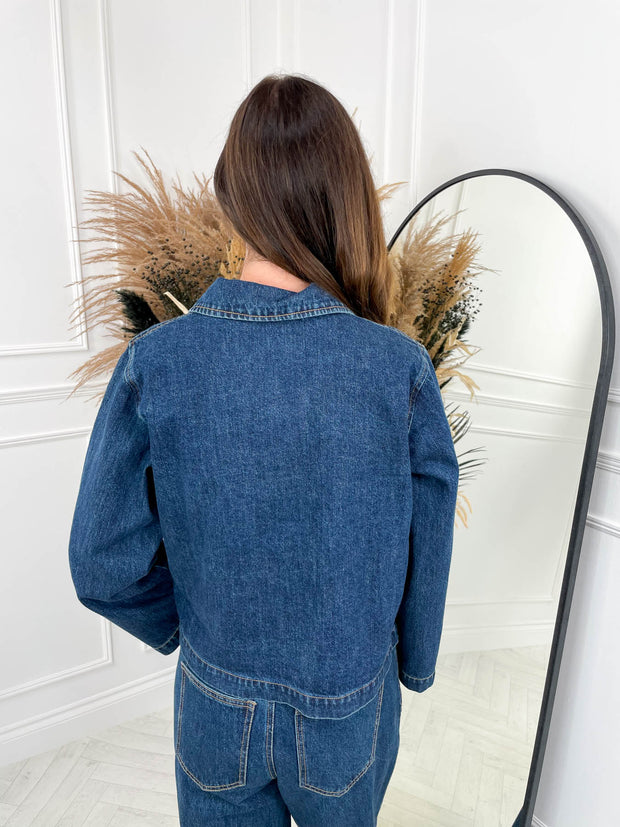 Luka Top - Dark Denim