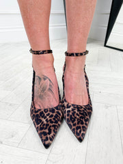Harriet Leopard Heel