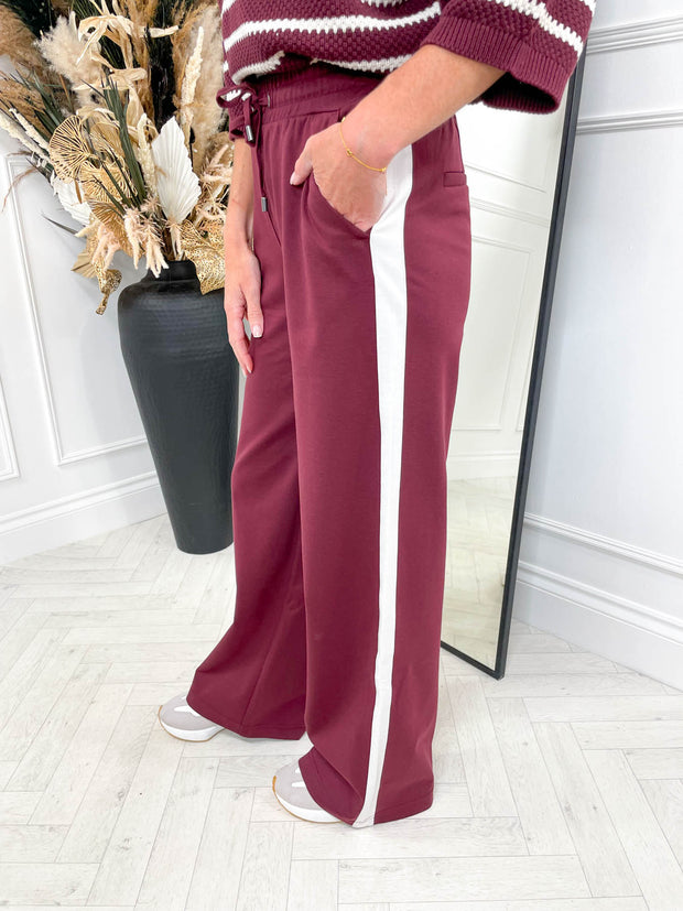 Ruby Joggers - Burgundy
