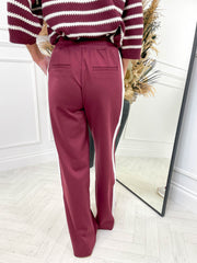Ruby Joggers - Burgundy