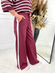 Ruby Joggers - Burgundy