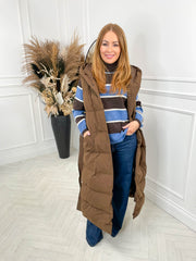 School Run Gilet - Chocolate