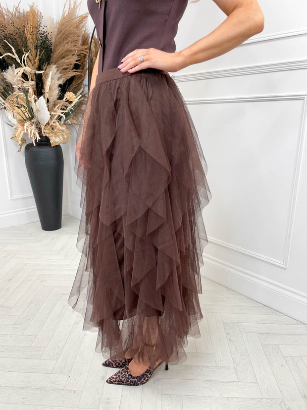 Rue Skirt - Brown