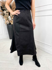 Nadia Suede Effect Skirt