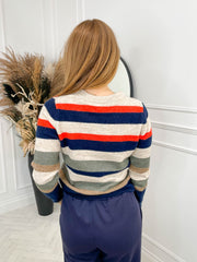 Harleen Knit - Multi Stripe
