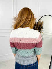 Oria Knit - Multi Stripe