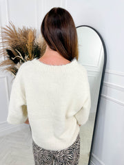 Miller Knitted Jumper- Cream